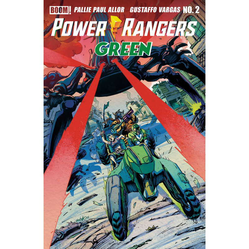 POWER RANGERS GREEN 2 B VARIANT (DRESSED