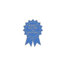 THE HUNGER GAMES: WORST VICTOR IN HISTORY ENAMEL PIN