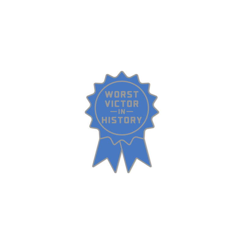 THE HUNGER GAMES: WORST VICTOR IN HISTORY ENAMEL PIN