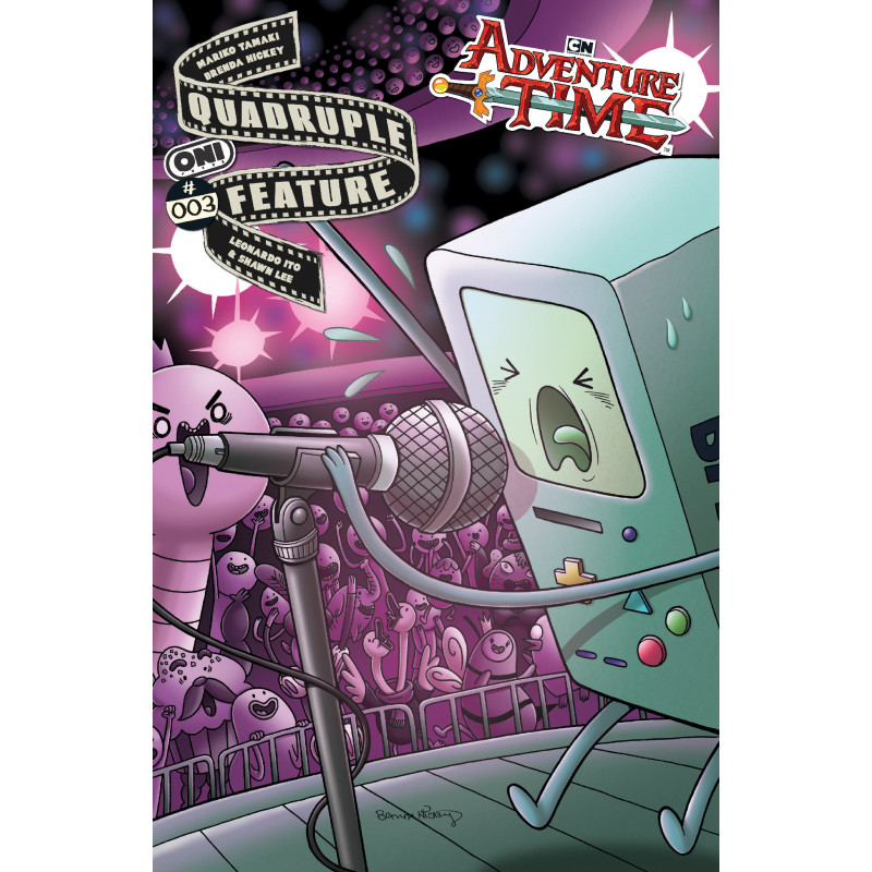 ADVENTURE TIME QUADRUPLE FEATURE 3 CVR A BRENDA HICKEY