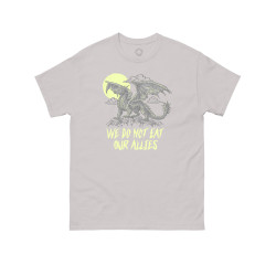 REBECCA YARROS'S FOURTH WING: WE DO NOT EAT OUR ALLIES UNISEX T-SHIRT X-LARGE