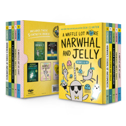 A WAFFLE LOT MORE NARWHAL AND JELLY (HARDCOVER BOOKS 6-10)