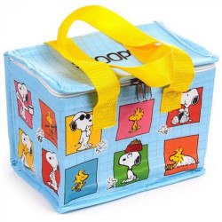PEANUTS SAC REPAS ISOTHERME SNOOPY ET WOODSTOCK 20X15CM)