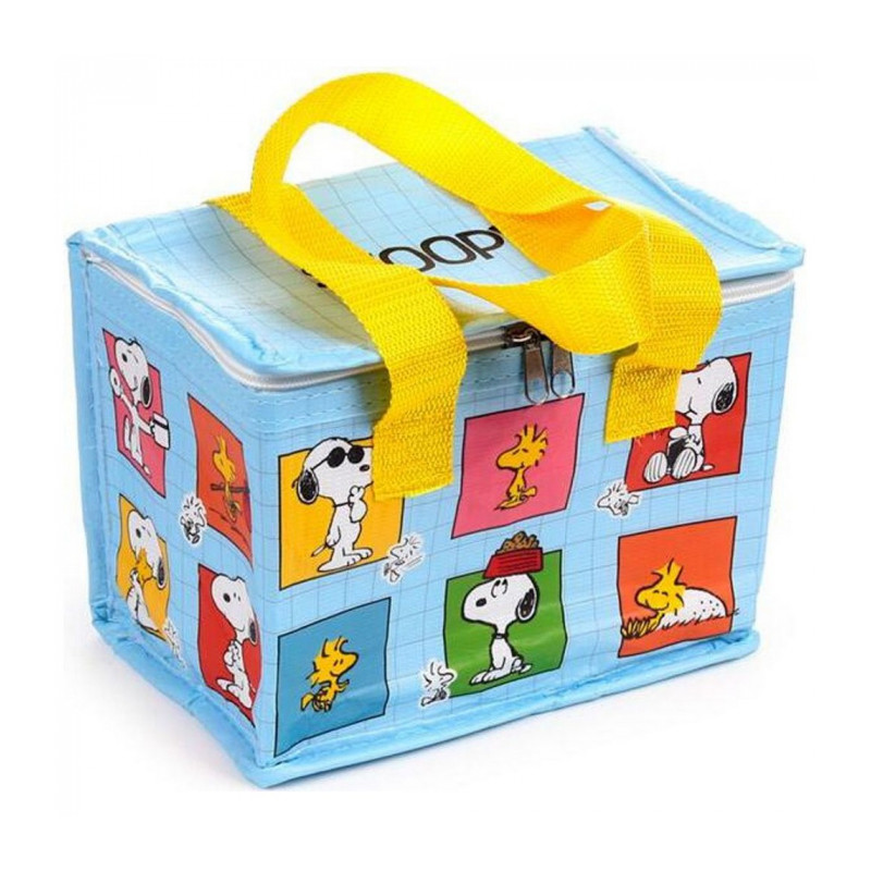 PEANUTS SAC REPAS ISOTHERME SNOOPY ET WOODSTOCK 20X15CM)