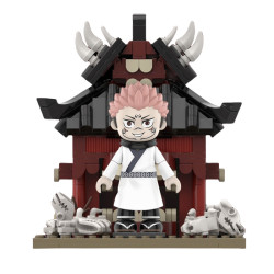 JUJUTSU KAISEN KIT CONSTRUCTION PUREMIND BUILDING BLOCK THE MALEVOLENT SUKUNA 14 CM