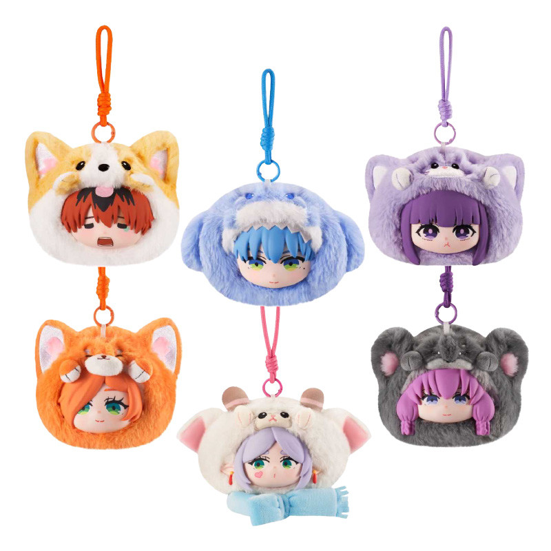 FRIEREN PELUCHE PUREMIND THE ANIMAL PARTY VINYL PLUSH BLIND BOX BOITE MYSTERE 15 CM