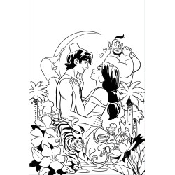 ALADDIN 1 CVR K INC 1:15 NATACHA BUSTOS LINE ART VIRGIN VAR