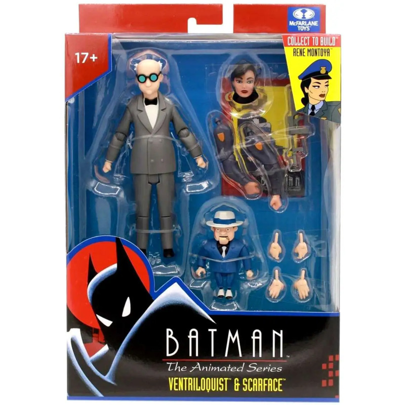 LE VENTRILOQUE ET SCARFACE DC DIRECT BUILD A WAVE 6 FIGURINE BATMAN THE ANIMATED SERIES 15 CM