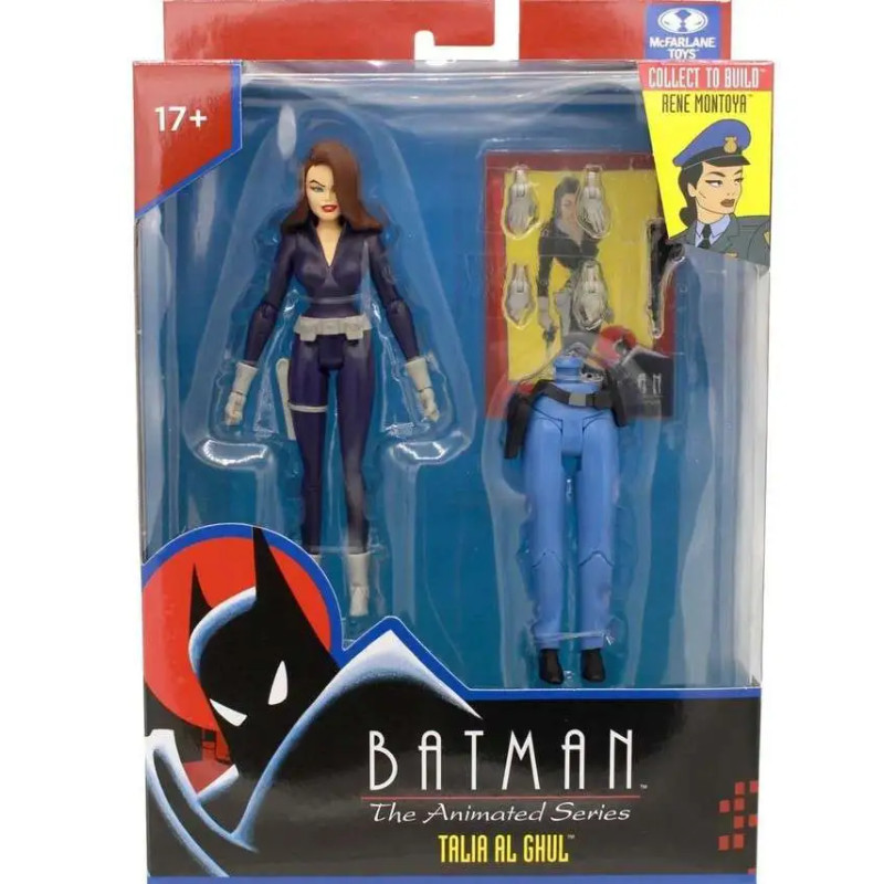 TALIA AL GHUL DC DIRECT BUILD A WAVE 6 RENE MONTOYA FIGURINE BATMAN THE ANIMATED SERIES 15 CM