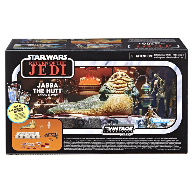JABBA THE HUTT THRONROOM MULTIPACK STAR WARS RETURN OF THE JEDI VINTAGE COLLECTION FIGURINE 10 CM