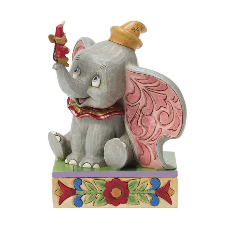 DUMBO AND TIMOTHY DISNEY TRADITION STATUE 13 CM
