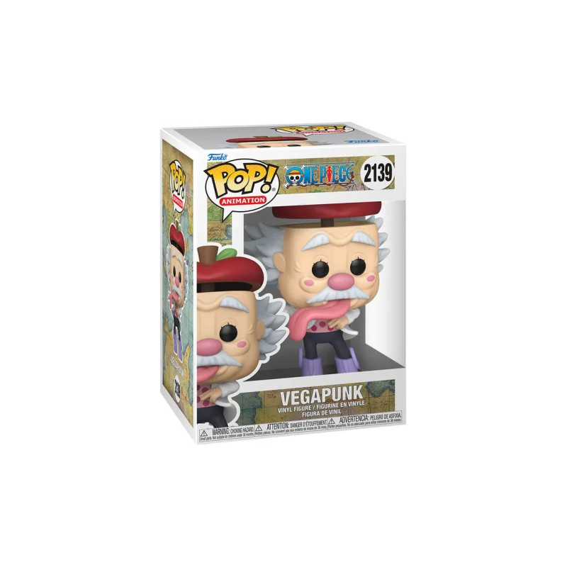 VEGAPUNK ONE PIECE POP ANIMATION VINYL FIGURINE 9 CM