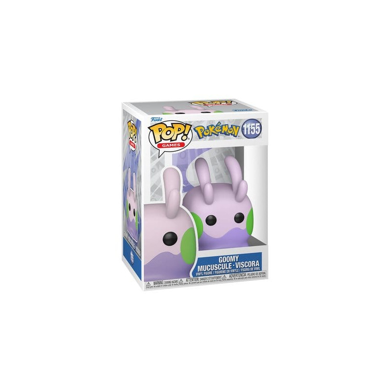 GOOMY POKEMON POP GAMES VINYL FIGURINE 9 CM