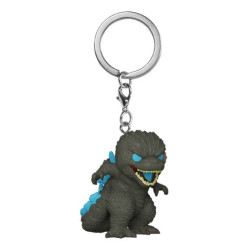 GODZILLA PORTE CLES POCKET POP GDZ (HEAT RAY) GLOW IN THE DARK 4 CM