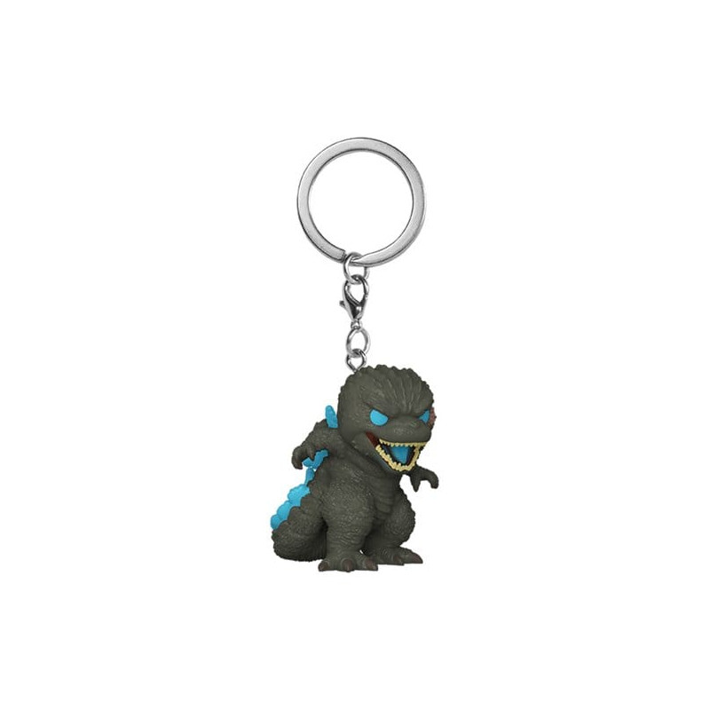 GODZILLA PORTE CLES POCKET POP GDZ (HEAT RAY) GLOW IN THE DARK 4 CM