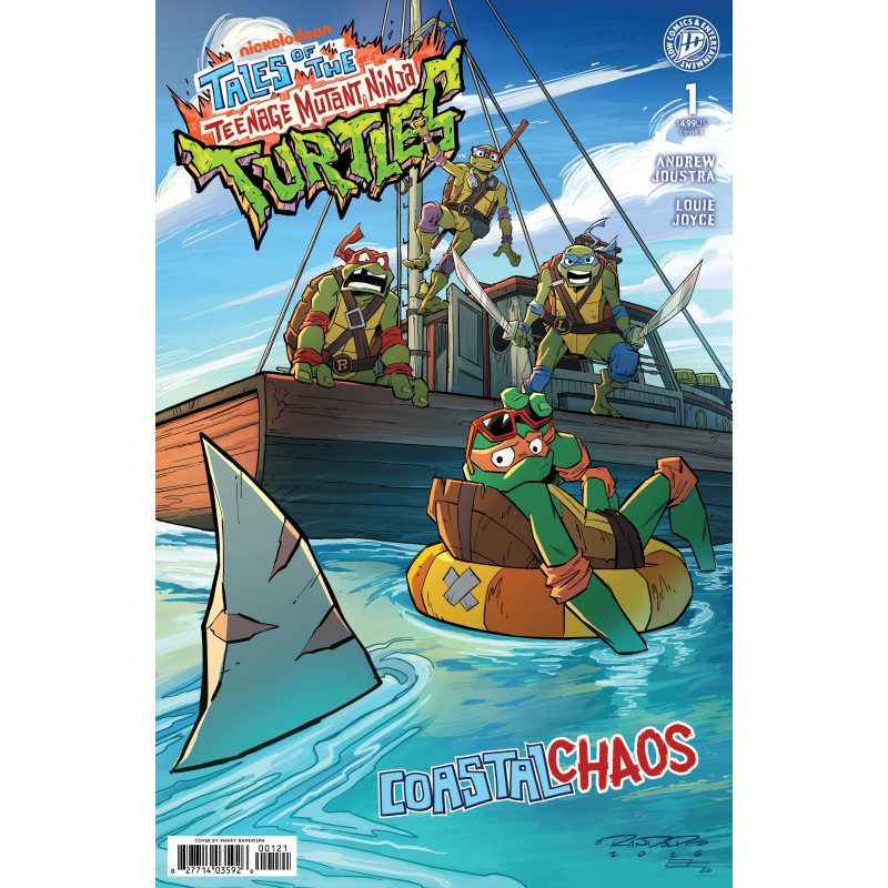 TALES OF THE TEENAGE MUTANT NINJA TURTLES: COASTAL CHAOS 1 VARIANT B (RANDOLPH)