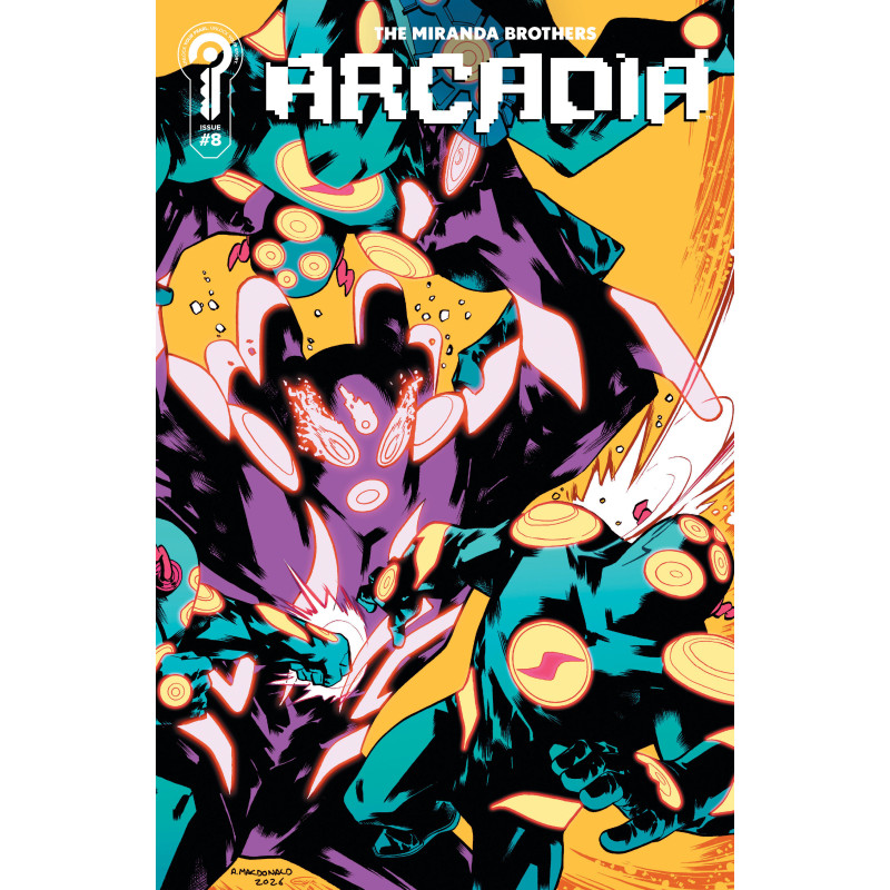 ARCADIA 8 COVER B ANDY MACDONALD