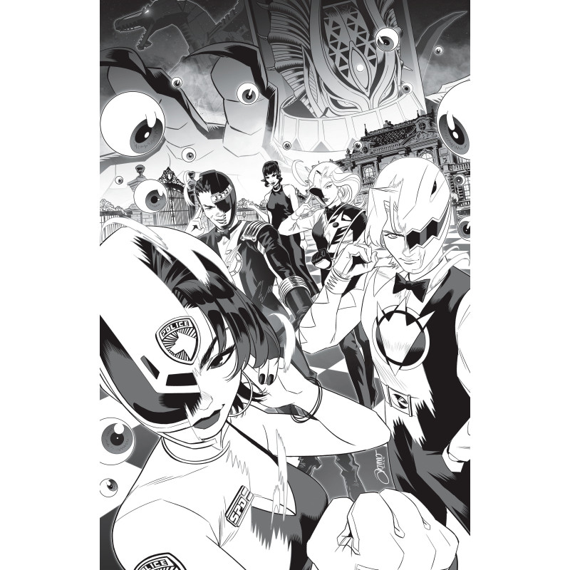 POWER RANGERS UNLIMITED 3 J UNLIMITED VARIANT (FULL ART