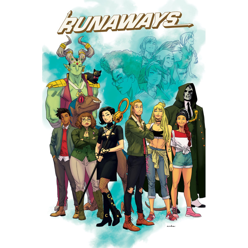 RUNAWAYS BY RAINBOW ROWELL OMNIBUS KRIS ANKA COVER