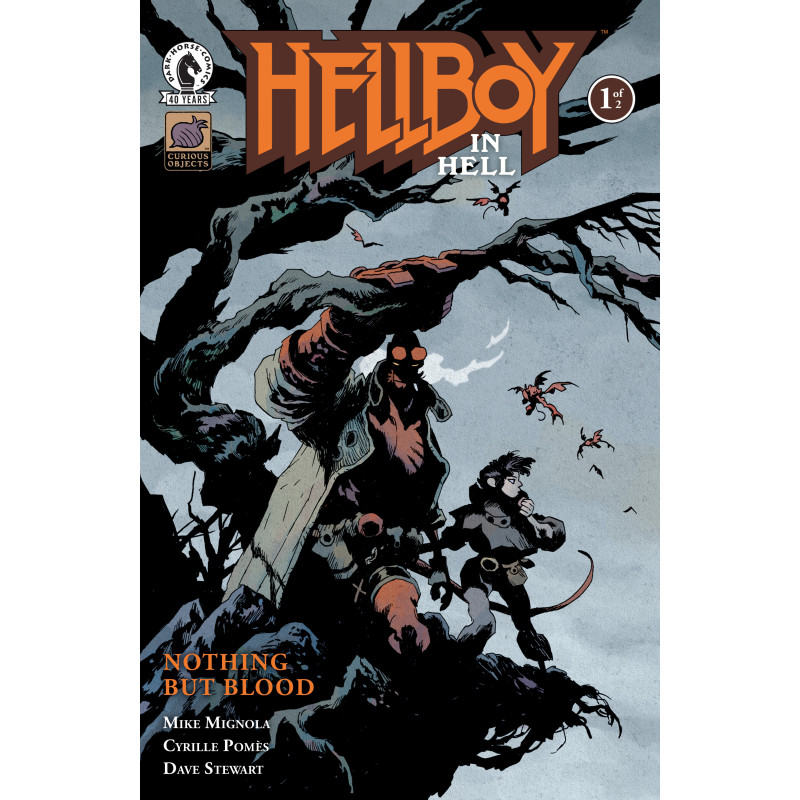 HELLBOY IN HELL: NOTHING BUT BLOOD 1 (CVR A) (CYRILLE POMES)