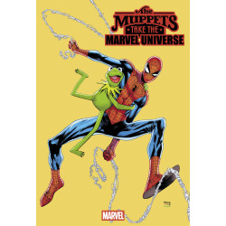 MUPPETS TAKE THE MARVEL UNIVERSE 1 HUMBERTO RAMOS FOIL VARIANT