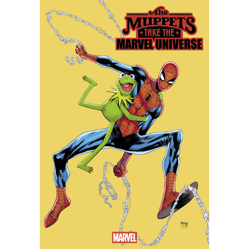 MUPPETS TAKE THE MARVEL UNIVERSE 1 HUMBERTO RAMOS FOIL VARIANT