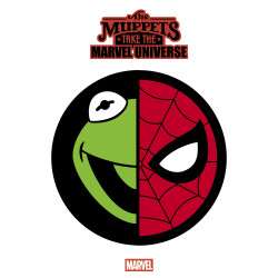MUPPETS TAKE THE MARVEL UNIVERSE 1 LOGO MASHUP VARIANT