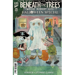 BENEATH THE TREES WHERE NOBODY SEES HALLOWEEN SPECIAL COVER A (HORVATH)