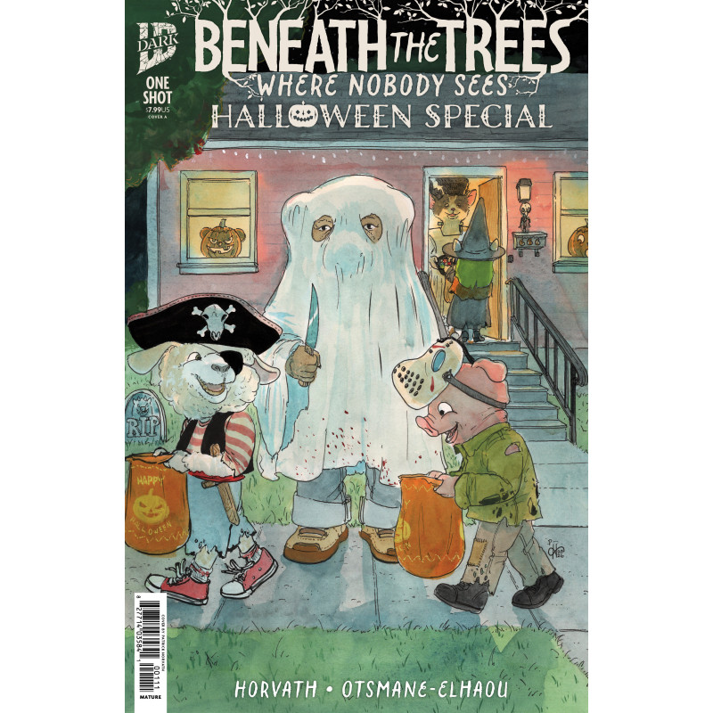 BENEATH THE TREES WHERE NOBODY SEES HALLOWEEN SPECIAL COVER A (HORVATH)