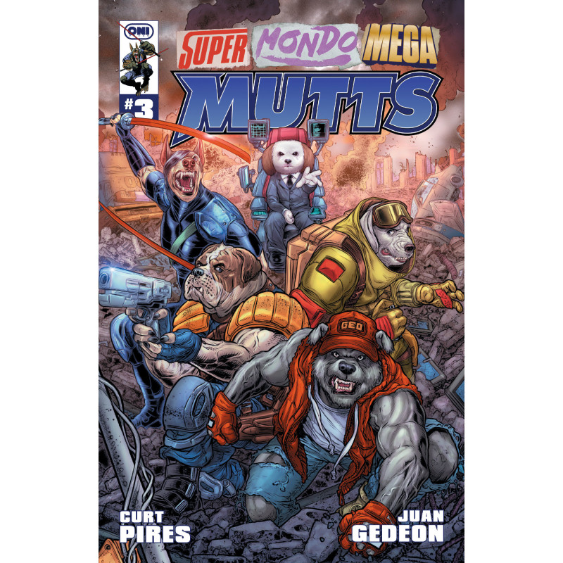 SUPER MONDO MEGA MUTTS 3 CVR C JUAN JOSE RYP VAR