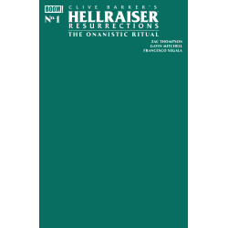 HELLRAISER: RESURRECTIONS - THE ONANISTIC RITUAL 1 C GREEN BLANK SKETCH VARIANT