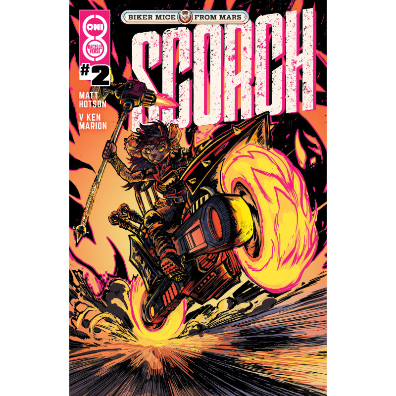 BIKER MICE FROM MARS SCORCH 2 CVR B VICTOR ALPI VAR