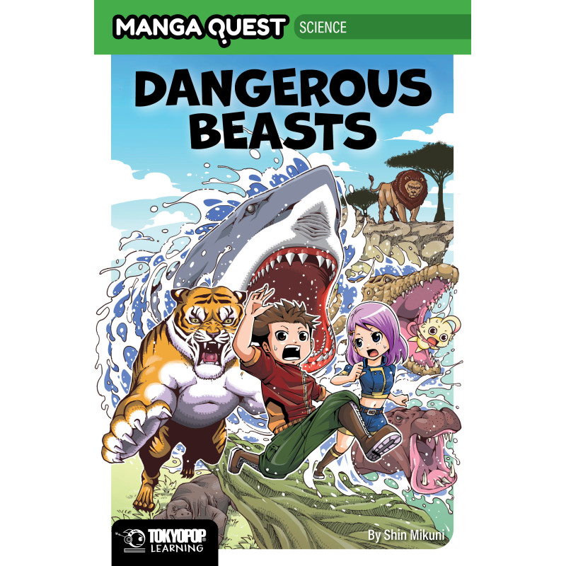 MANGA QUEST: DANGEROUS BEASTS (HARDCOVER)