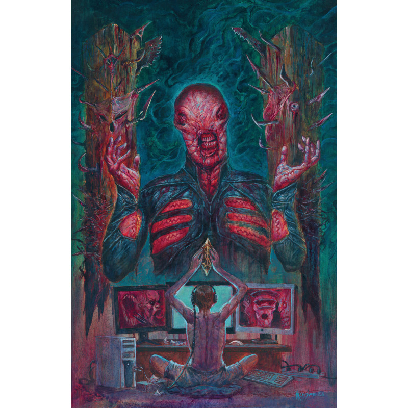 HELLRAISER: RESURRECTIONS - THE ONANISTIC RITUAL 1 F UNLIMITED VARIANT (FULL ART
