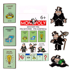 MONOPOLY MYSTERY BOX PINS LOUNGEFLY