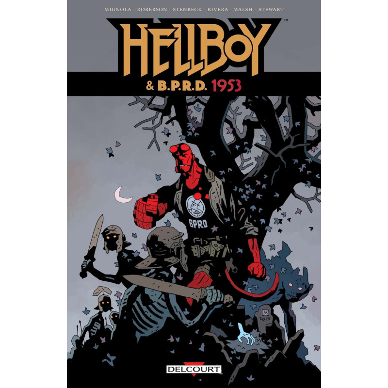 PACK DÉDICACE PAOLO RIVERA : HELLBOY & B.P.R.D. 1953