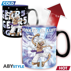 MUG HEAT CHANGE GEAR 5TH ONE PIECE 460 ML