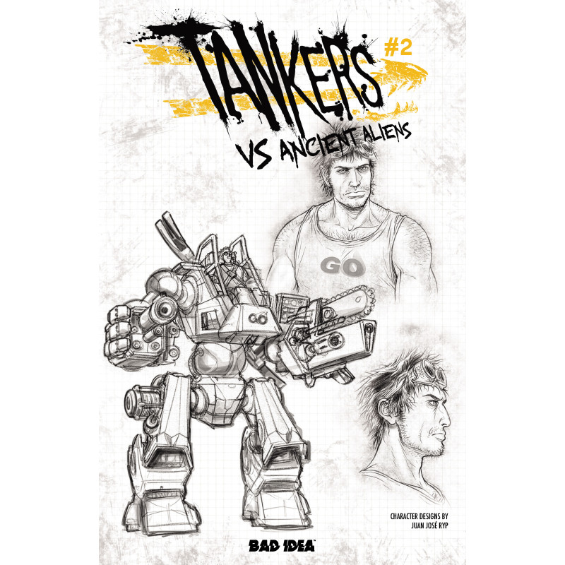 TANKERS VS ANCIENT ALIENS 2 (OF 4) CVR D INC 1: 20 JUAN JOSE RYP DESIGN VAR