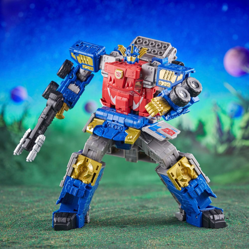 OPTIMUS PRIME COMMANDER CLASS ARMADA UNIVERSE TRANSFORMERS LEGACY EVOLUTION FIGURINE 19 CM