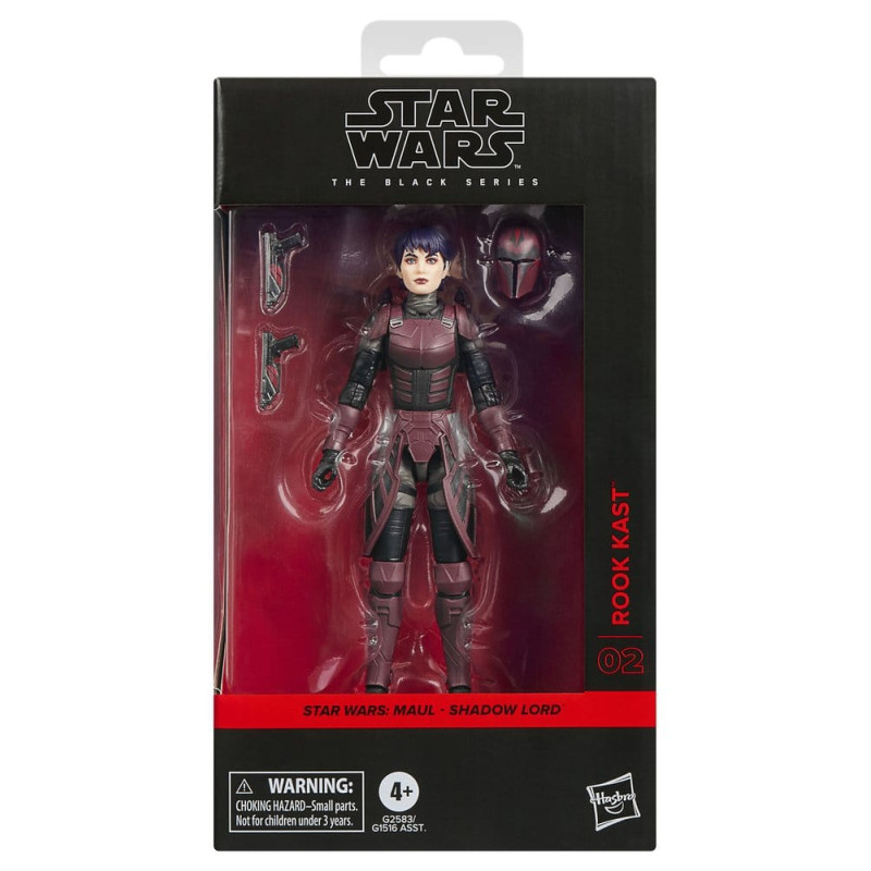 ROOK KAST MAUL SHADOW LORD STAR WARS BLACK SERIES FIGURINE 15 CM