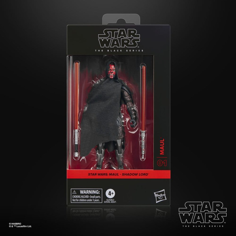 MAUL SHADOW LORD STAR WARS BLACK SERIES FIGURINE 15 CM