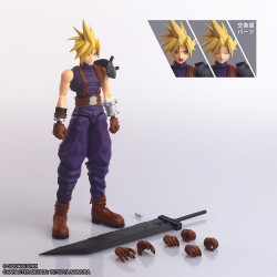 CLOUD STRIFE FINAL FANTASY VII FIGURINE PLASTIC MODEL KIT STRUCTURE ARTS