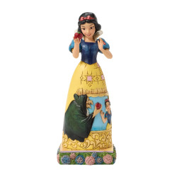 BLANCHE NEIGE ROBE POMME STATUETTE 20 CM