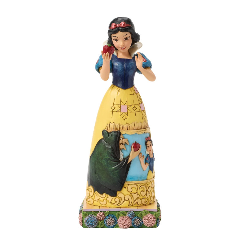 BLANCHE NEIGE ROBE POMME STATUETTE 20 CM