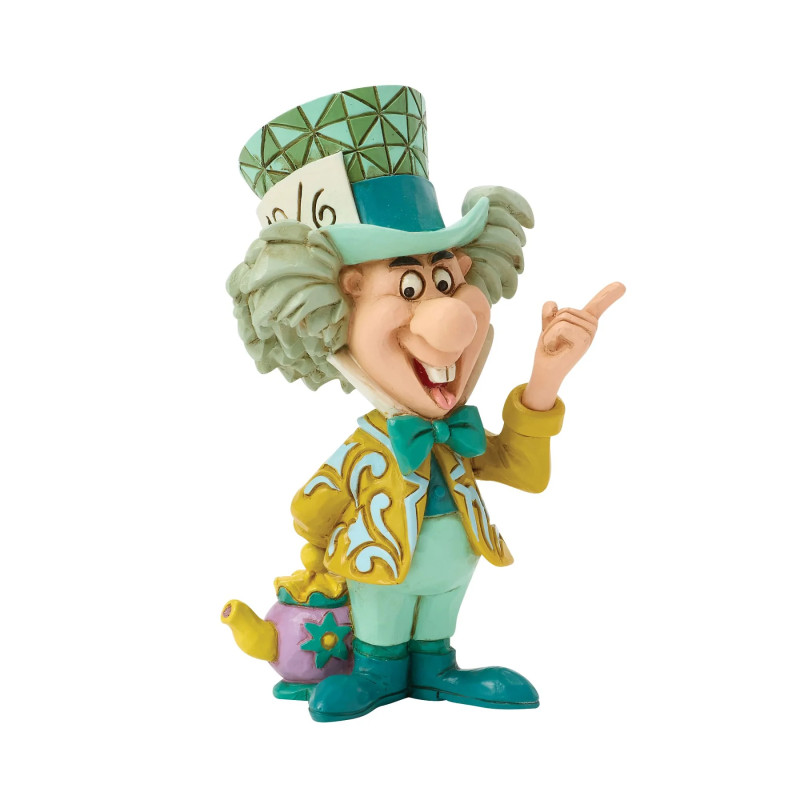LE CHAPELIER FOU ALICE AU PAYS DES MERVEILLES STATUETTE 8 CM