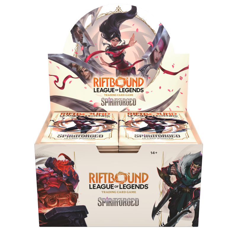 ARMES SPIRITUELLES RIFTBOUND LEAGUE OF LEGENDS TCG SET 2 BOOSTER FRANCAIS