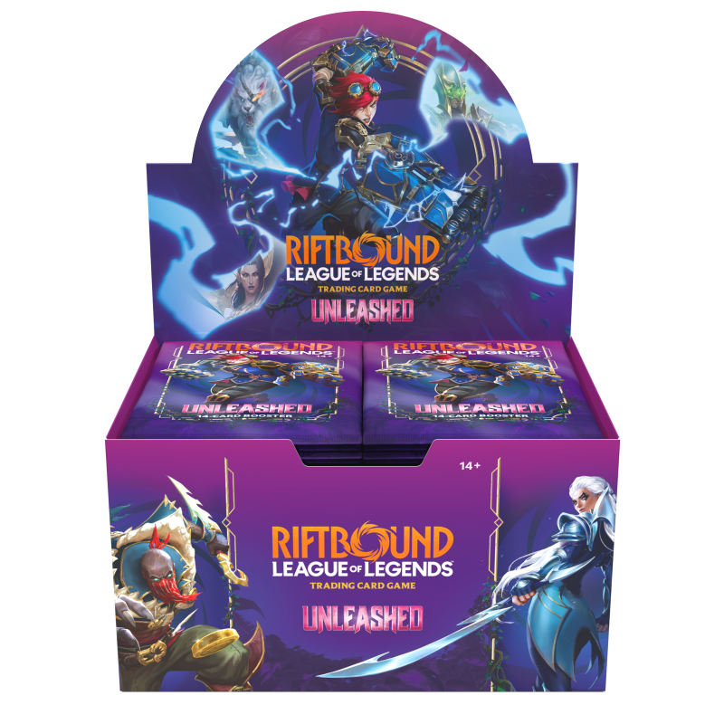 DECHAINEMENT RIFTBOUND LEAGUE OF LEGENDS TCG SET 3 BOOSTER FRANCAIS