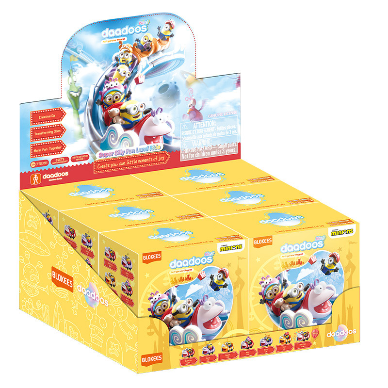 BLOKEES MINIONS SILLY FUNLAND VOL 1 MODEL KIT 7 CM