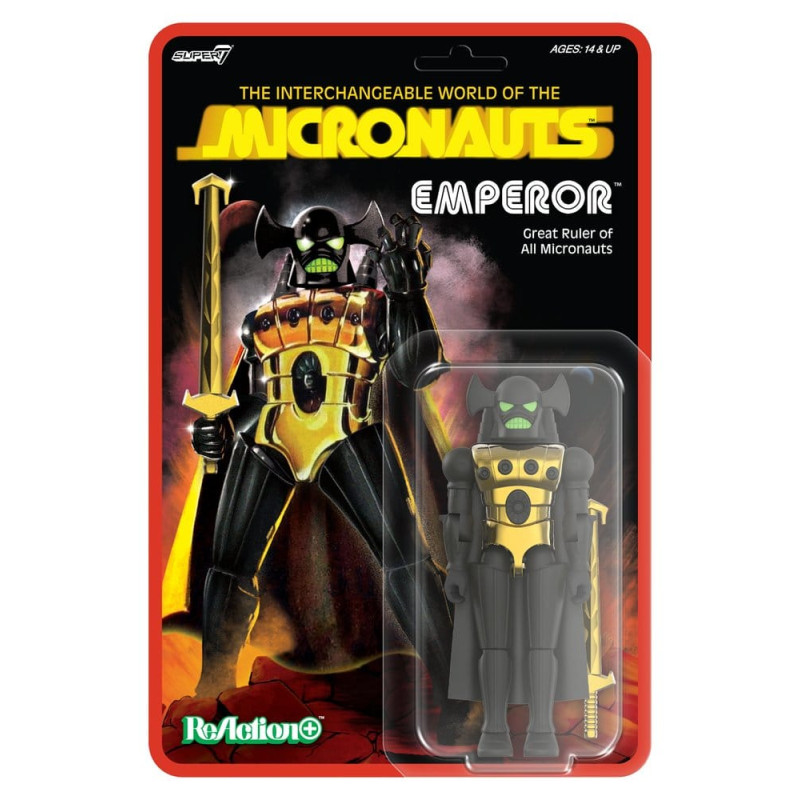 EMPEROR MICRONAUTS REACTION PLUS WV3 ACTION FIGURE 10 CM