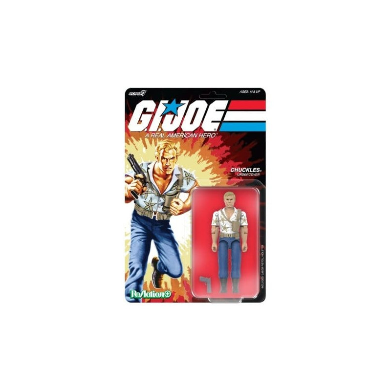 CHUCKLES ARCTIC MOVIE GI JOE WAVE 7 REACTION FIGURINE 10 CM